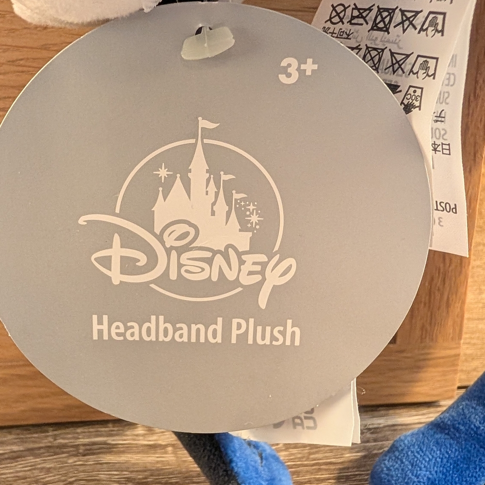 Disney  Nightmare Before Christmas Blue and White Headband Plush - Picture 3 of 4